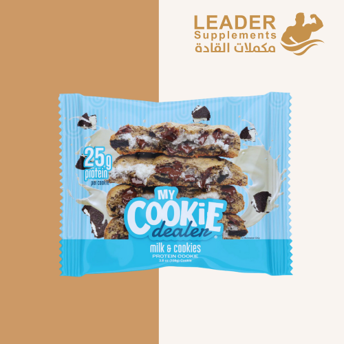 كوكيز بروتين "My Cookie Dealer" بنكهة الحليب والكو...