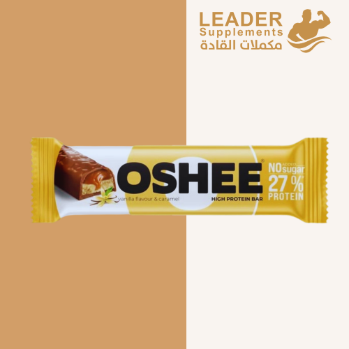 لوح بروتين Oshee بنكهة الفانيلا والكراميل