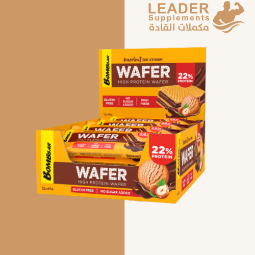 بومب بار بطعم ايس كريم بالبندق