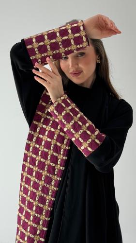 Fuchsia Royal Abaya Az-0071