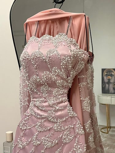 فستان سهره لحمي