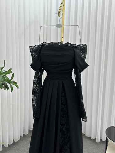 فستان نرمين اسود