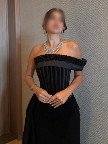 فستان سهره بالون الاسود