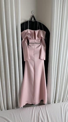 فستان سهره وردي