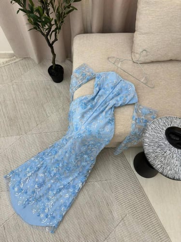 فستان سهره سماوي