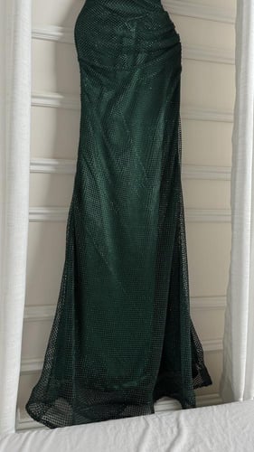 فستان سهره اخضر