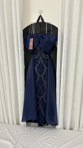 فستان سهره كحلي