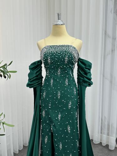 فساتين سهرة اخضر