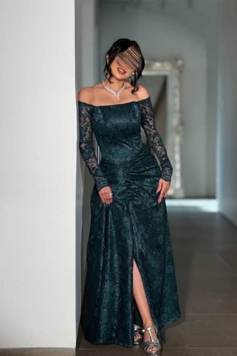 فستان ناعم أسود داك