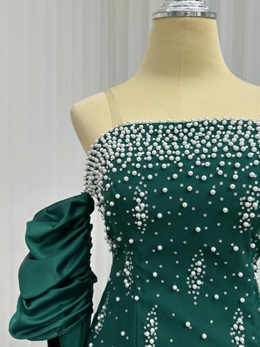 فساتين سهرة اخضر