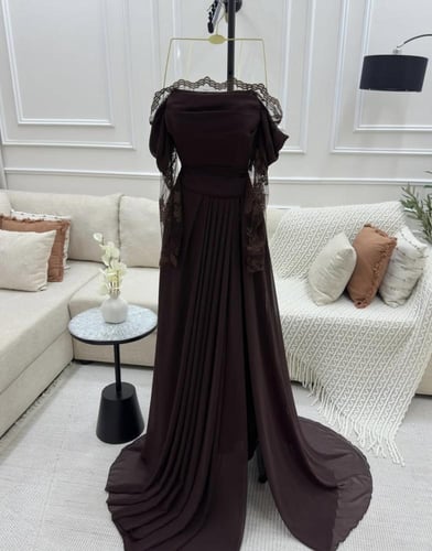 فستان سهره برغندي