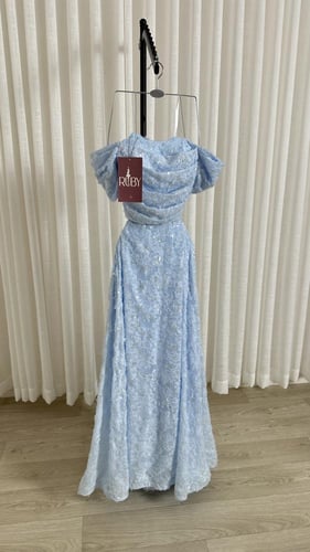 فستان سهره ازرق