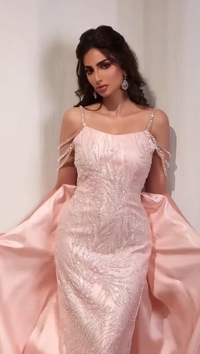 فستان سهره وردي