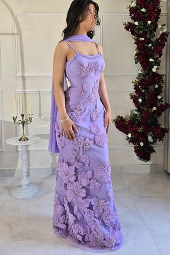 فستان سهره ارجواني