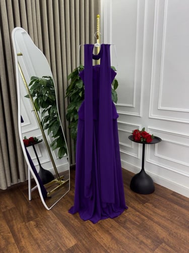 فستان سهره بنفسجي