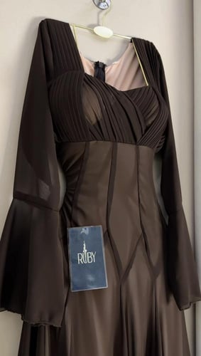 فستان ناعم شيفون