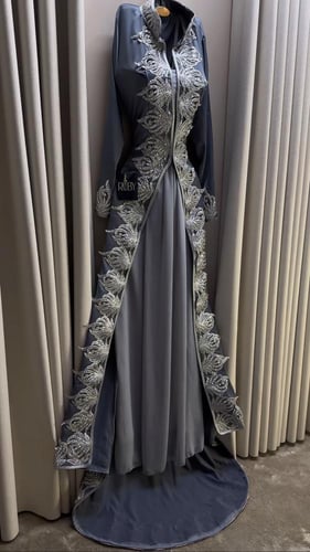 جلابيه رمادي