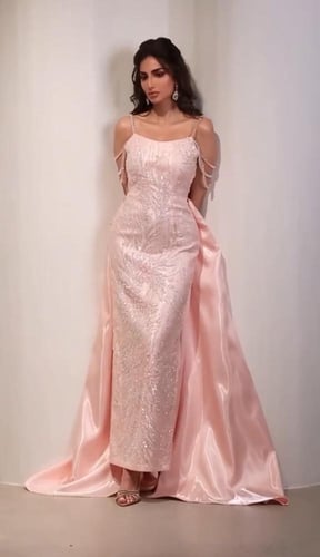 فستان سهره وردي