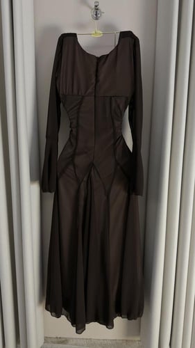 فستان ناعم شيفون