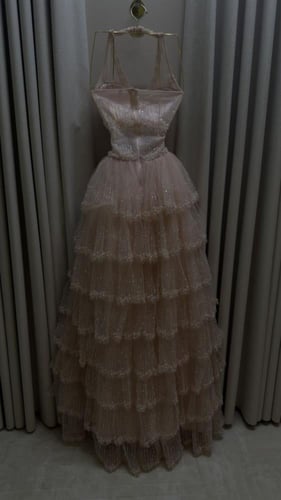 فستان سهره وردي