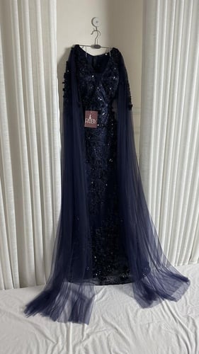 فستان سهره كحلي