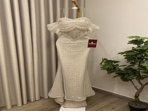 فستان سهره بيج فاتح