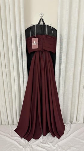 فستان سهره برغندي