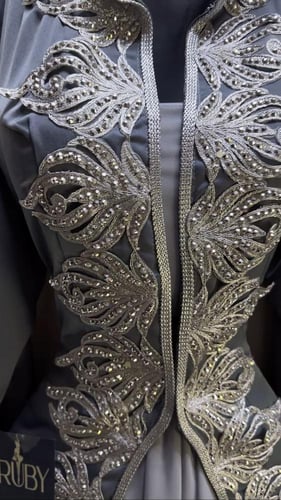 جلابيه رمادي