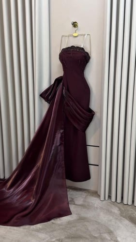 فستان سهره خمري