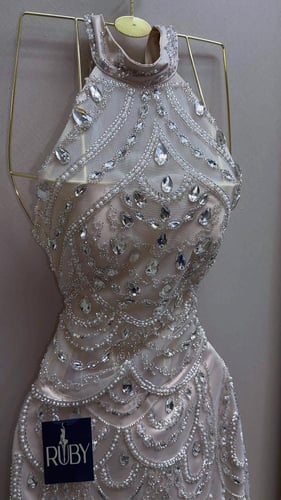 فستان سهره بيج