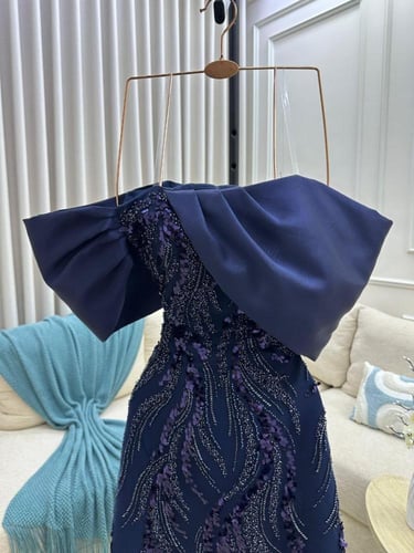 فستان سهره كحلي