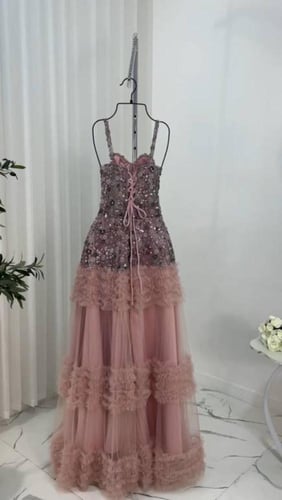 فستان سهره لحمي