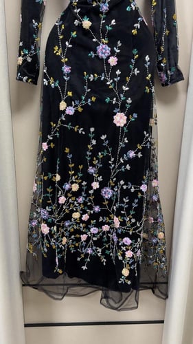 فستان سهر اسود