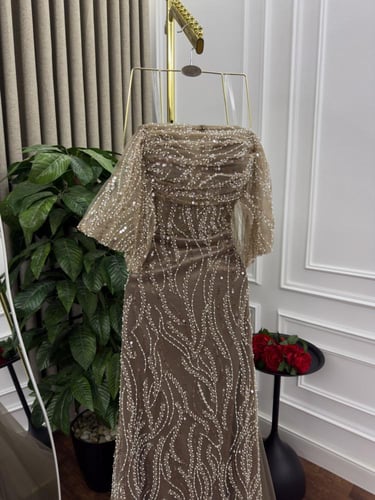 فستان سهره تطريز راقي