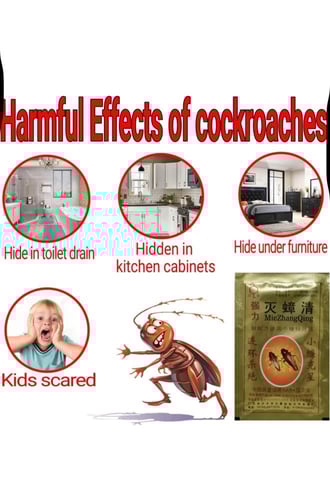 مسحوق قتل الصراصير مي زانج كينج (10 أكياس)