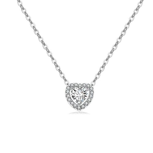 Clovers leaf papers soft from silver Australian 925 carat necklace dancer crystal two colors