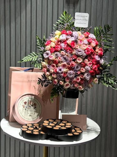 فازه مع شوكلاته