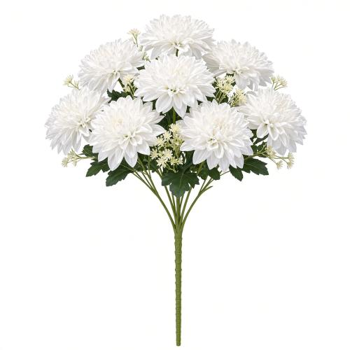 ورد كريز بنش ابيض 7 غصن