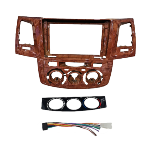 ديكور شاشة تويوتا هايلكس 2006 - 2011 ( خشبي فاتح ل...