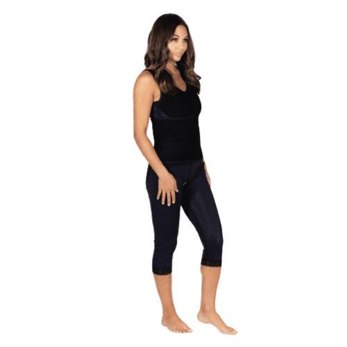 مشد امريكي للجسم مع حمالة صدر لمنتصف الساق Style 2...