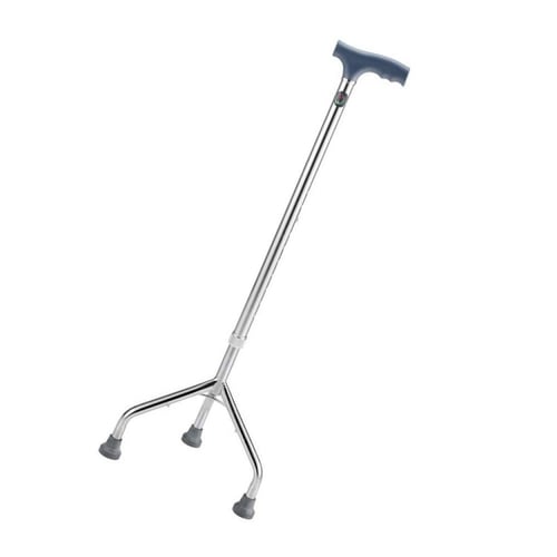 عصا المنيوم عكاز قاعدة ثلاثية