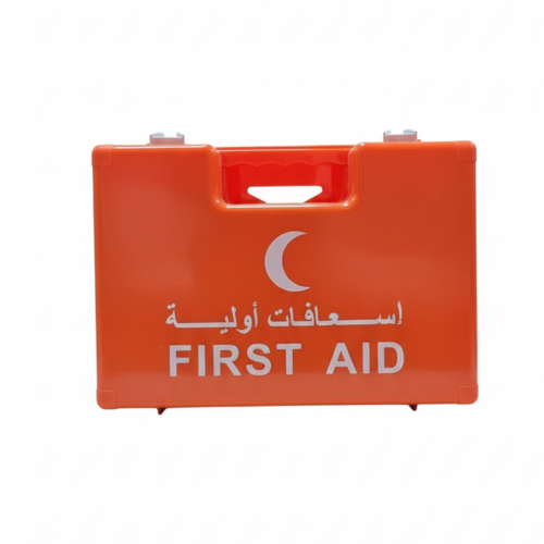 حقيبة اسعافات اولية برتقالي معبأة كبيرة