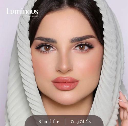 عدسات طبية ملونة لومينوس كافية