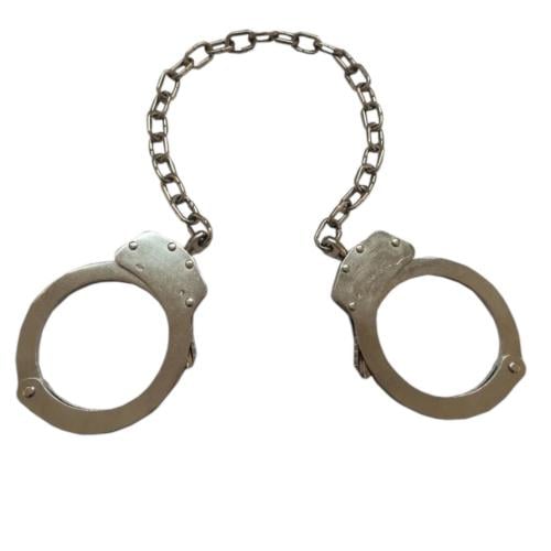 كلبشه عسكرية أرجل حديد قوي بمفتاح