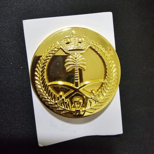 شعار بريهه ذهبي صغير سيفين ونخله