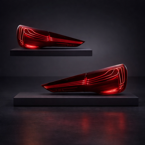 BMW G22 G23 G82 M4 2020-2024 Upgraded Smoked Laser Taillights