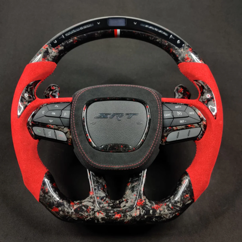 Dodge Charger / Challenger / Jeep Grand Cherokee / Chrysler SXT/GT/RT/SRT/Hellcat / Trackhawk (2014+) Racing Carbon Fiber Paddle S...