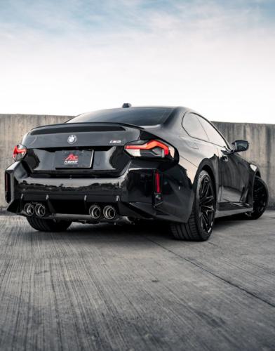 BMW G87 M2 | 3.0TT S58 | 2022+ Bespoke Exhaust System Quad Tips Full Kit (Straight Pipe / Downpipe / Remote Controller)
