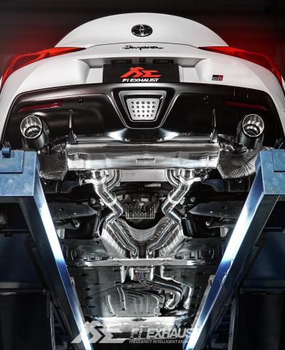 Toyota MK5 A90 Supra | 3.0T B58 | 2019+ Bespoke Exhaust System Quad Tips Full Kit (Straight Pipe / Downpipe / Remote Controller)