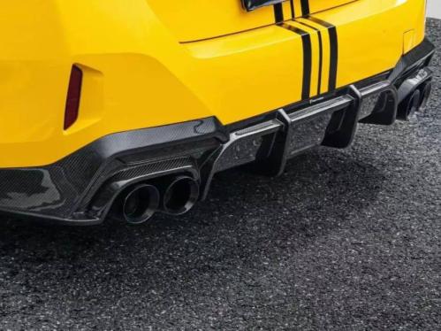 BMW 520i 2024 Carbon Fiber Diffuser With Quad Tips Spaces